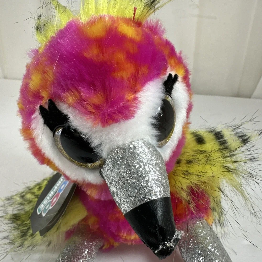 Zuru‎ Coco Surprise Plush Neon Fliss Flamingo Bird Stuffed Animal W/ Tags